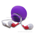 Goblet-shaped Silicone Cable Winder, Earphone Cable Roller Reel